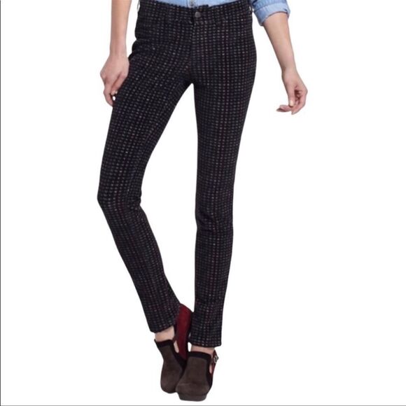 Anthropologie Pilcro and the Letterpress Serif Houndstooth Corduroy Pants - Picture 2 of 15